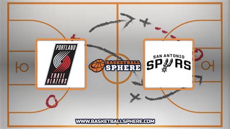 spurs vs portland prediction|Portland Trail Blazers vs San Antonio Spurs: Prediction, starting .